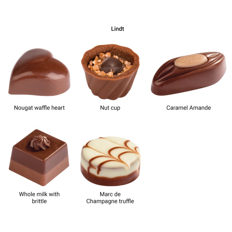Inhoud: Mini Pralinés met haasjesoren