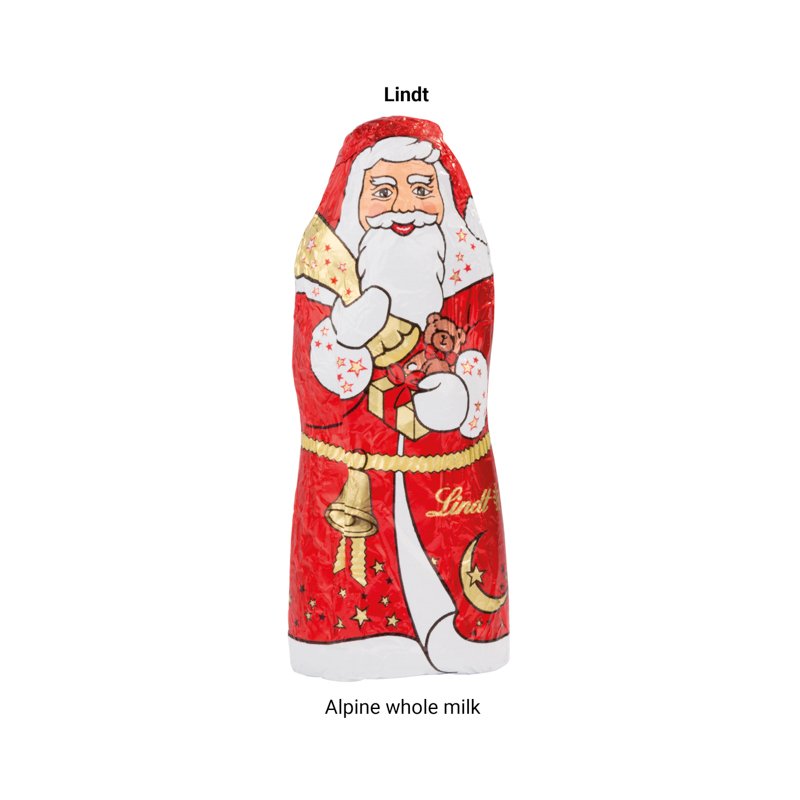 Inhoud: Lindt Kerstman 10 gram