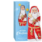 Lindt-kerstman van 40 gram in een bedrukt doosje