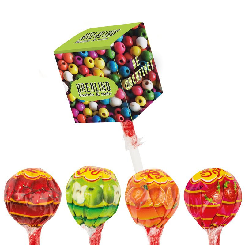 Doosje met Chupa Chups-lolly, gewone mix