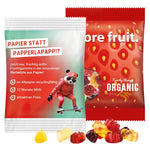 Reclamezakje van 15 gram met Trolli gummibeertjes met 30% vruchtensap en een eigen ontwerp