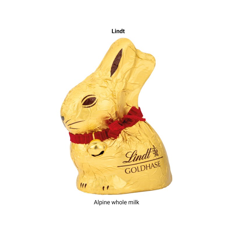 Inhoud: Lindt paashaas 50 gram