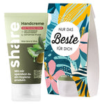 share handcrème in witte kartonnen promotieverpakking met eigen ontwerp