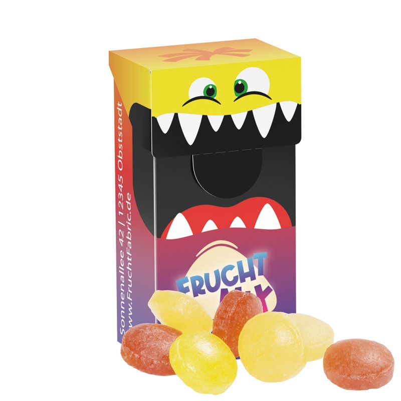 Mini slimbox met Cavendish & Harvey fruitmix snoepjes