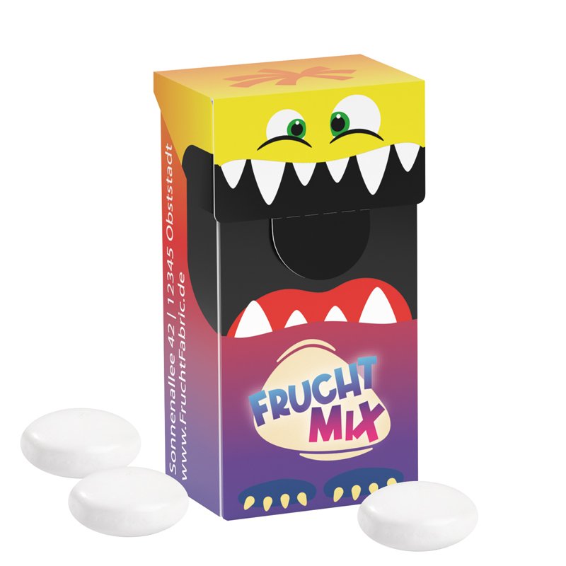 Mini slimbox met Mentos kauwsnoep mint
