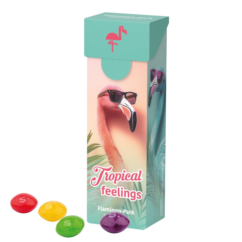 Slimbox met Skittles, eigen ontwerp