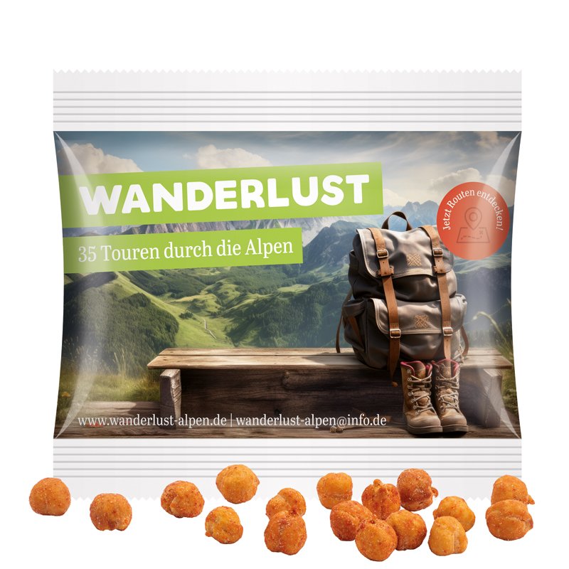 Snackzakje midi, kikkererwten paprika, folie