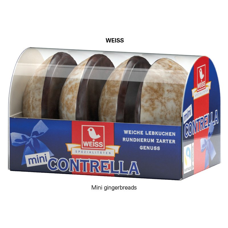 Inhoud: WEISS mini-peperkoekjes
