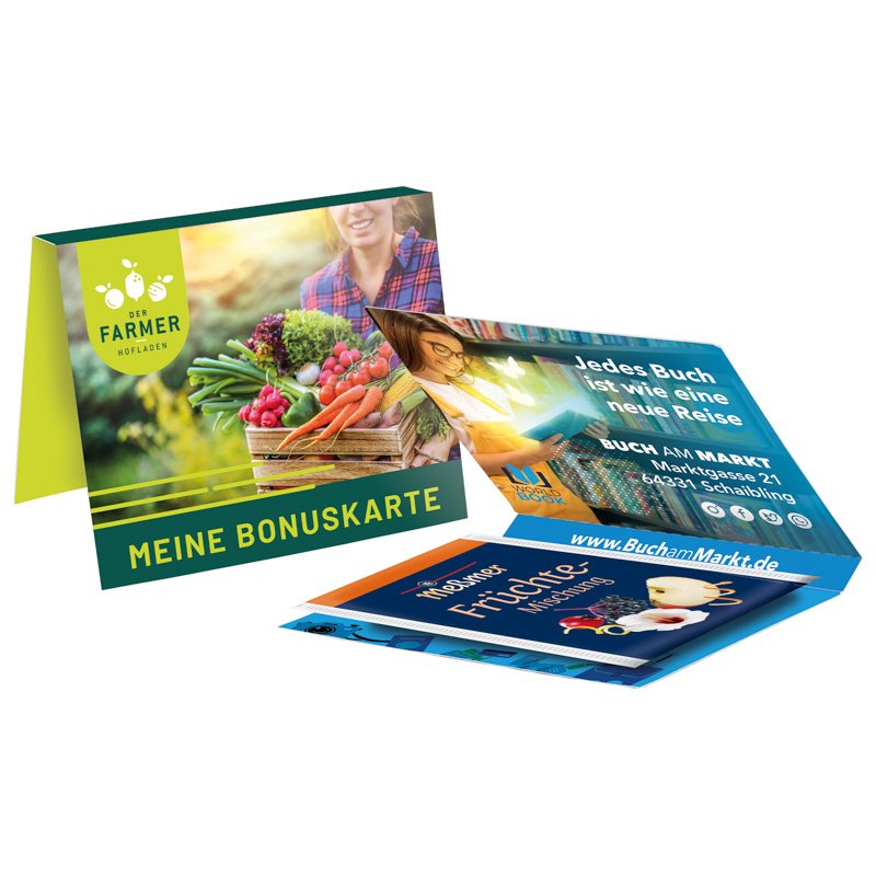 Promotiekaart midi met Meßmer thee fruitmix
