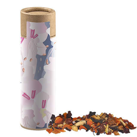 Smalle kraft koker met Kaminfeuer-thee (10 gram)