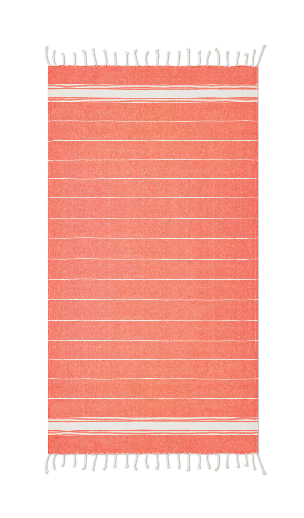 Katoenen hamamdoek Malibu in oranje