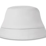 Zonne-vissershoed katoen 160 g Bilgola in wit