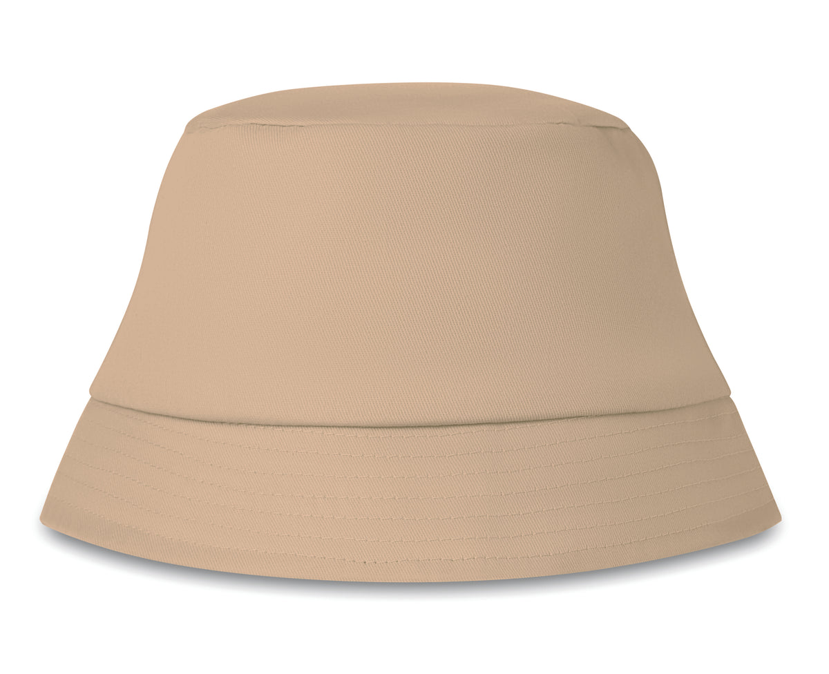 Zonne-vissershoed katoen 160 g Bilgola in beige