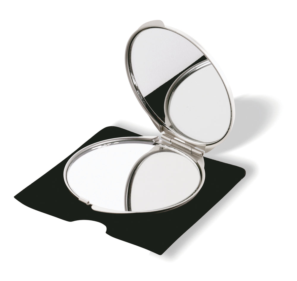 Make-up spiegel Soraia in mat zilver