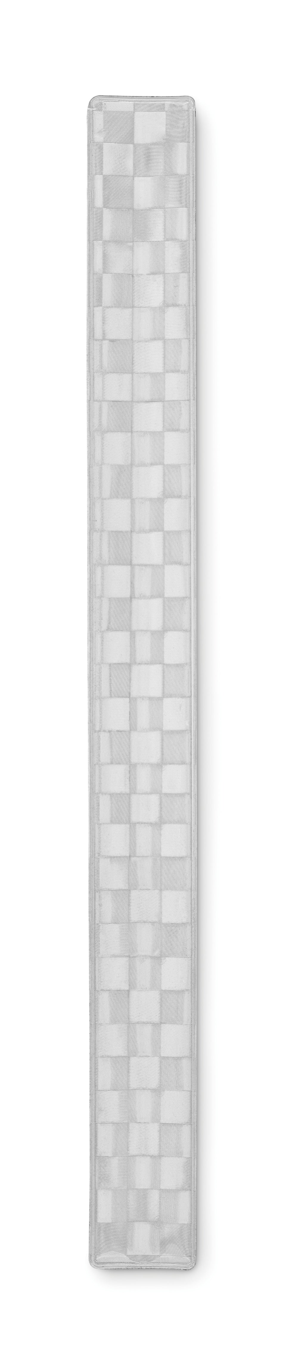 Reflecterende armband Enrollo + in zilver