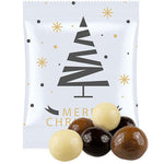 Knusperkugeln-Mix, ca. 12g, Midi-zakje bedrukken – promotionele snack