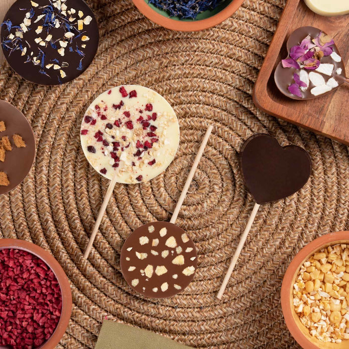 kwadrat lizaki czekoladowe PLUS productafbeelding