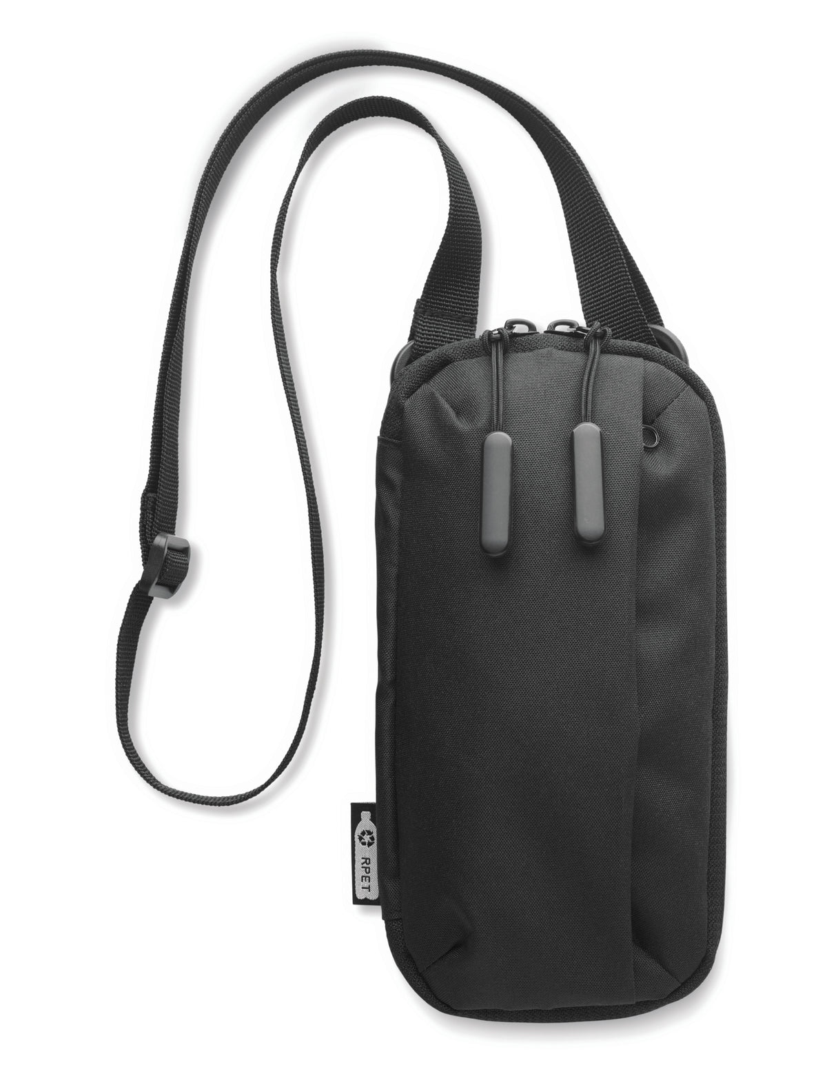 Cross body smartphone tas Valley Wallet in zwart