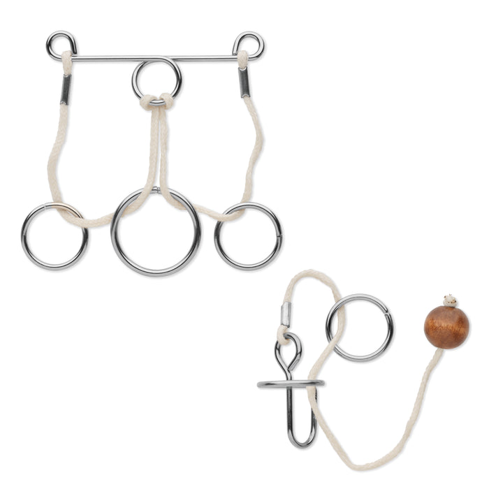 Set van 2 metalen breinbrekers bedrukken – Connection