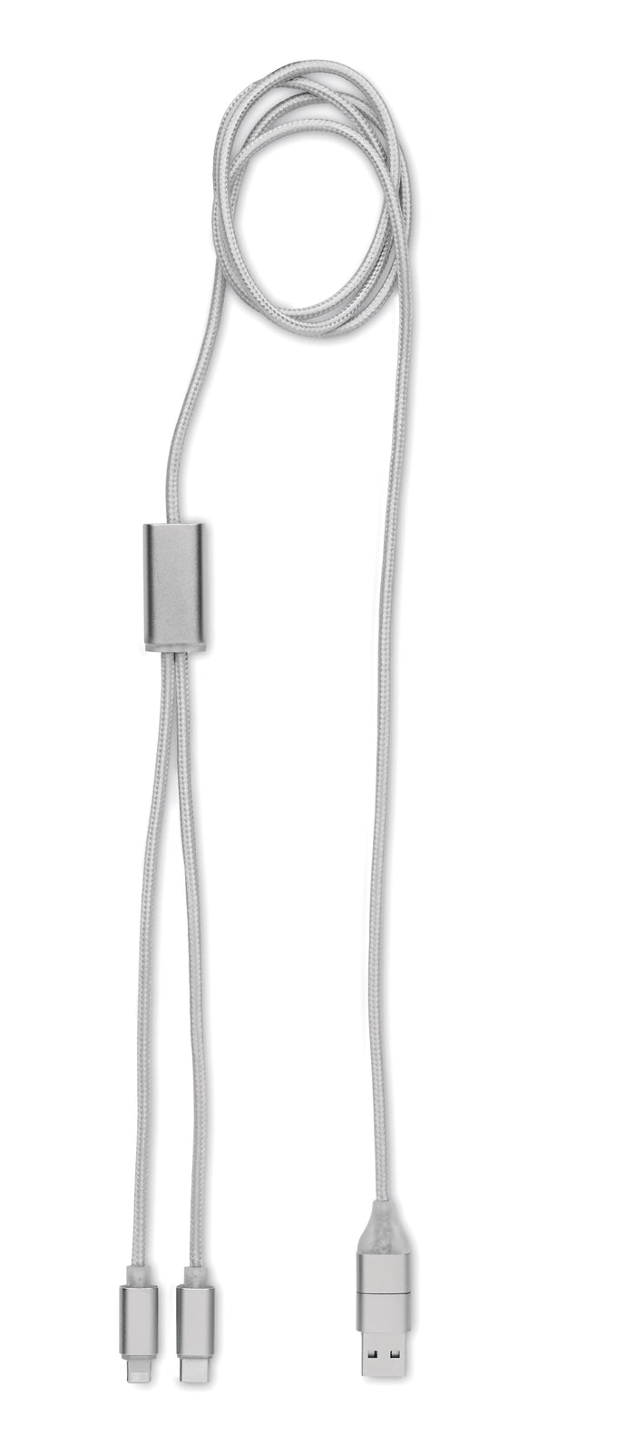 2 in 1 lange oplaadkabel bedrukken – Cablong