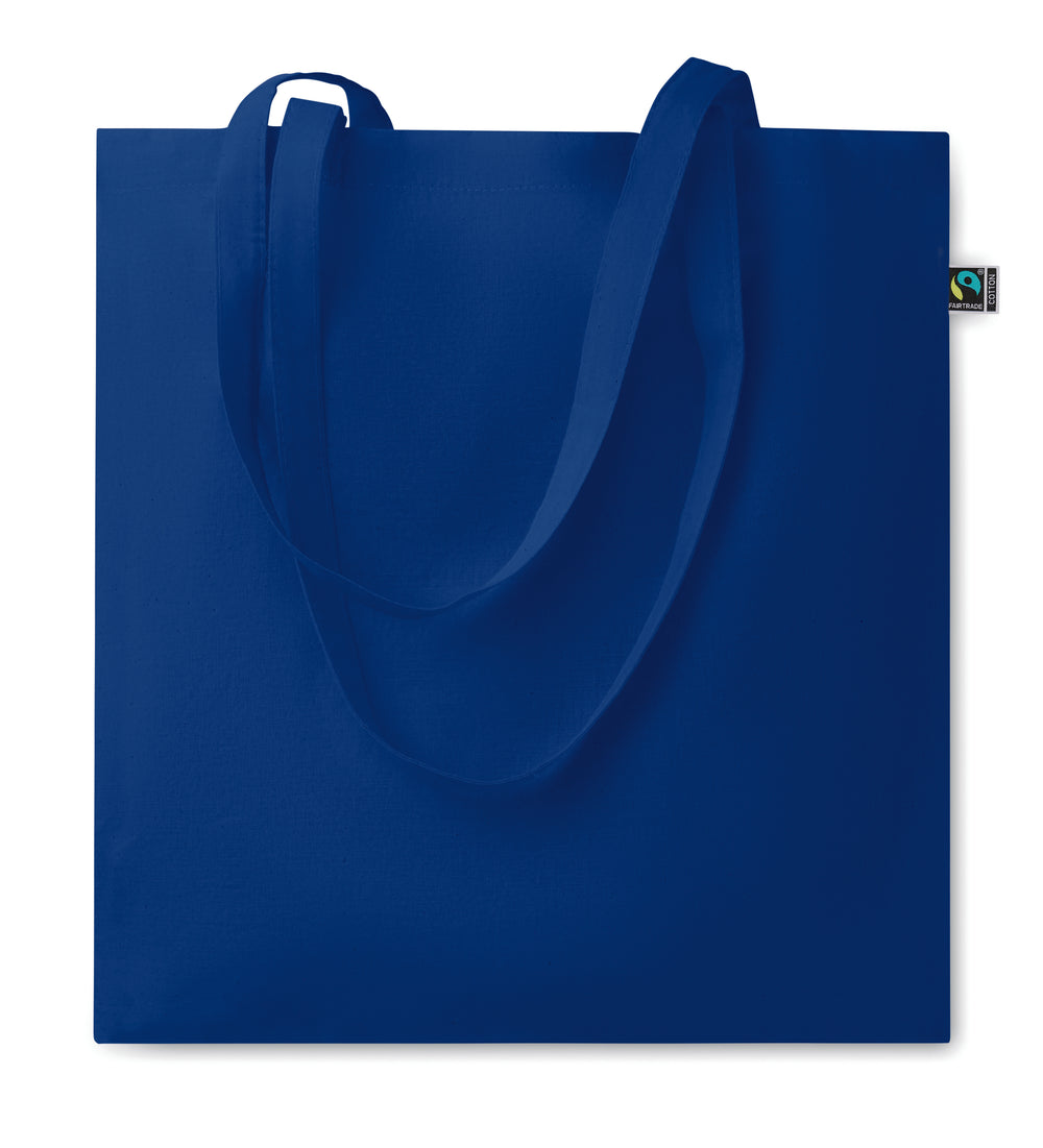 Fairtrade boodschappentas 140 g Osole Colour in royal blauw