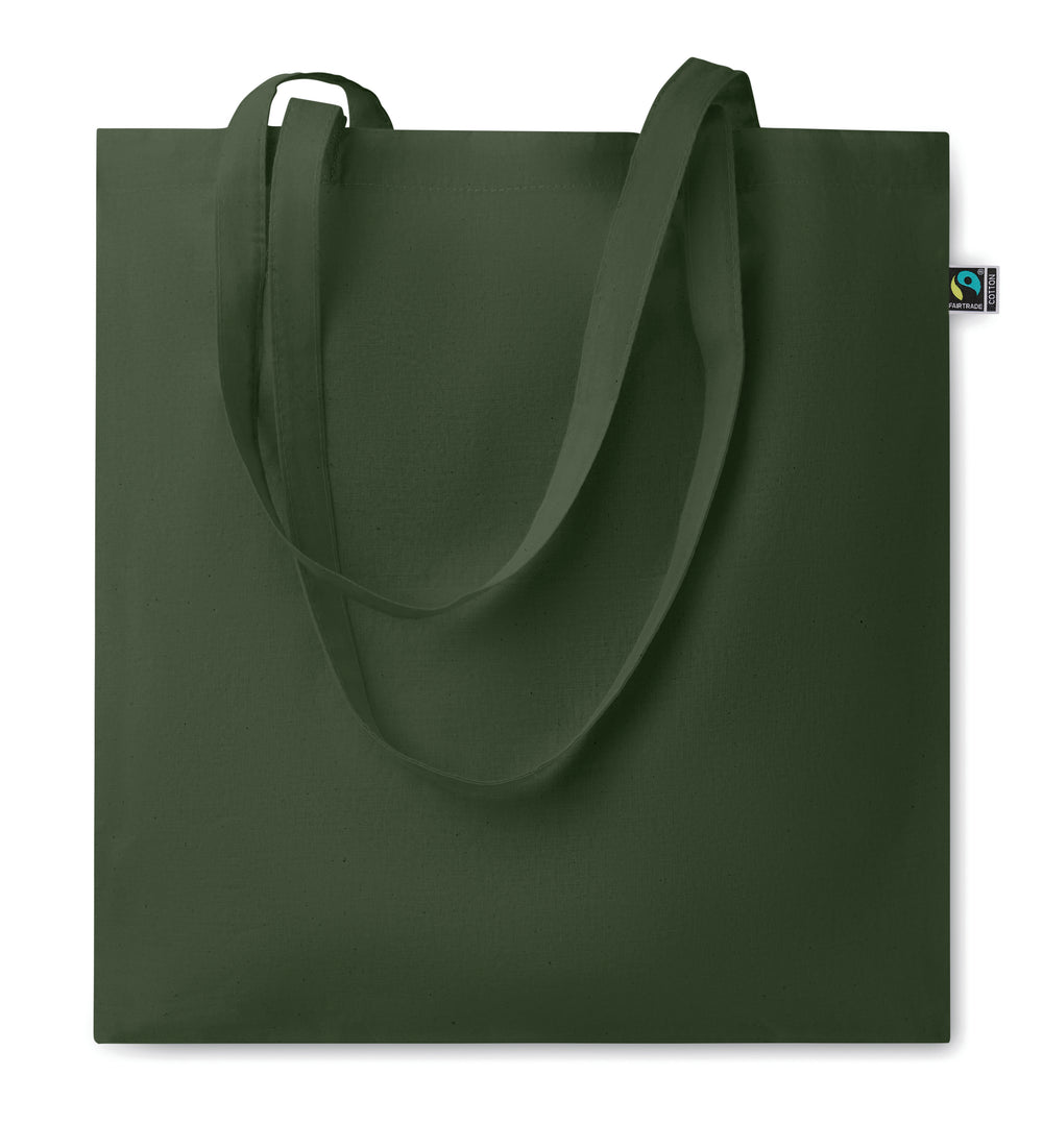 Fairtrade boodschappentas 140 g Osole Colour in donker marinegroen