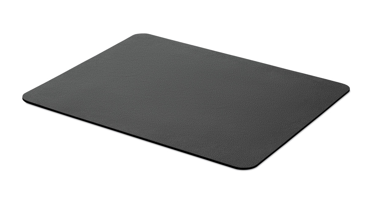 Gerecycled PU muismat Beta in zwart