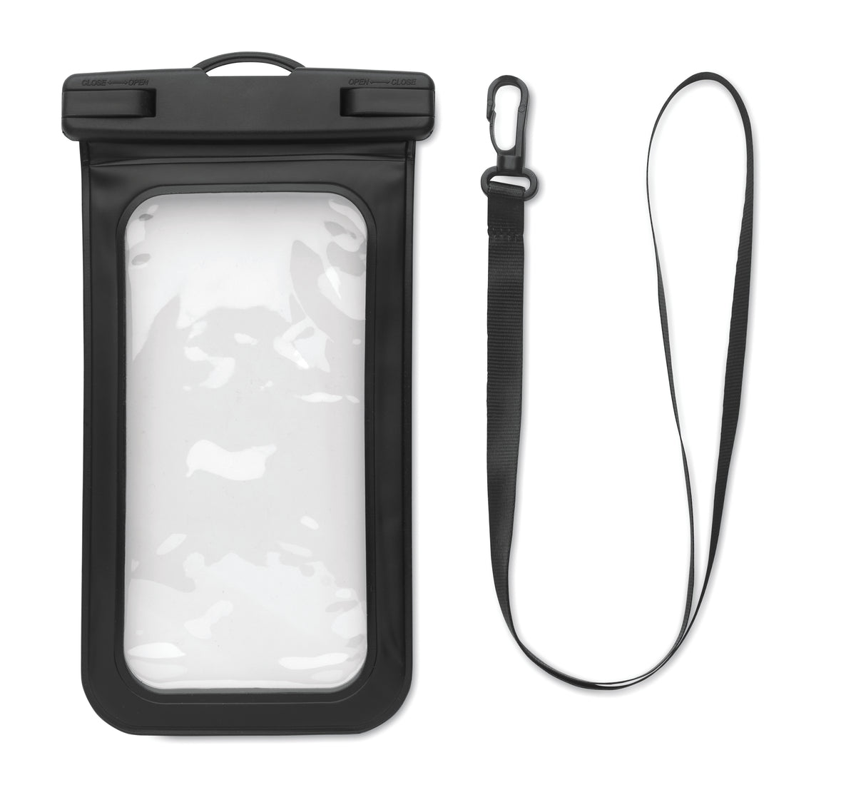 Waterdichte smartphone hoes Smag in zwart