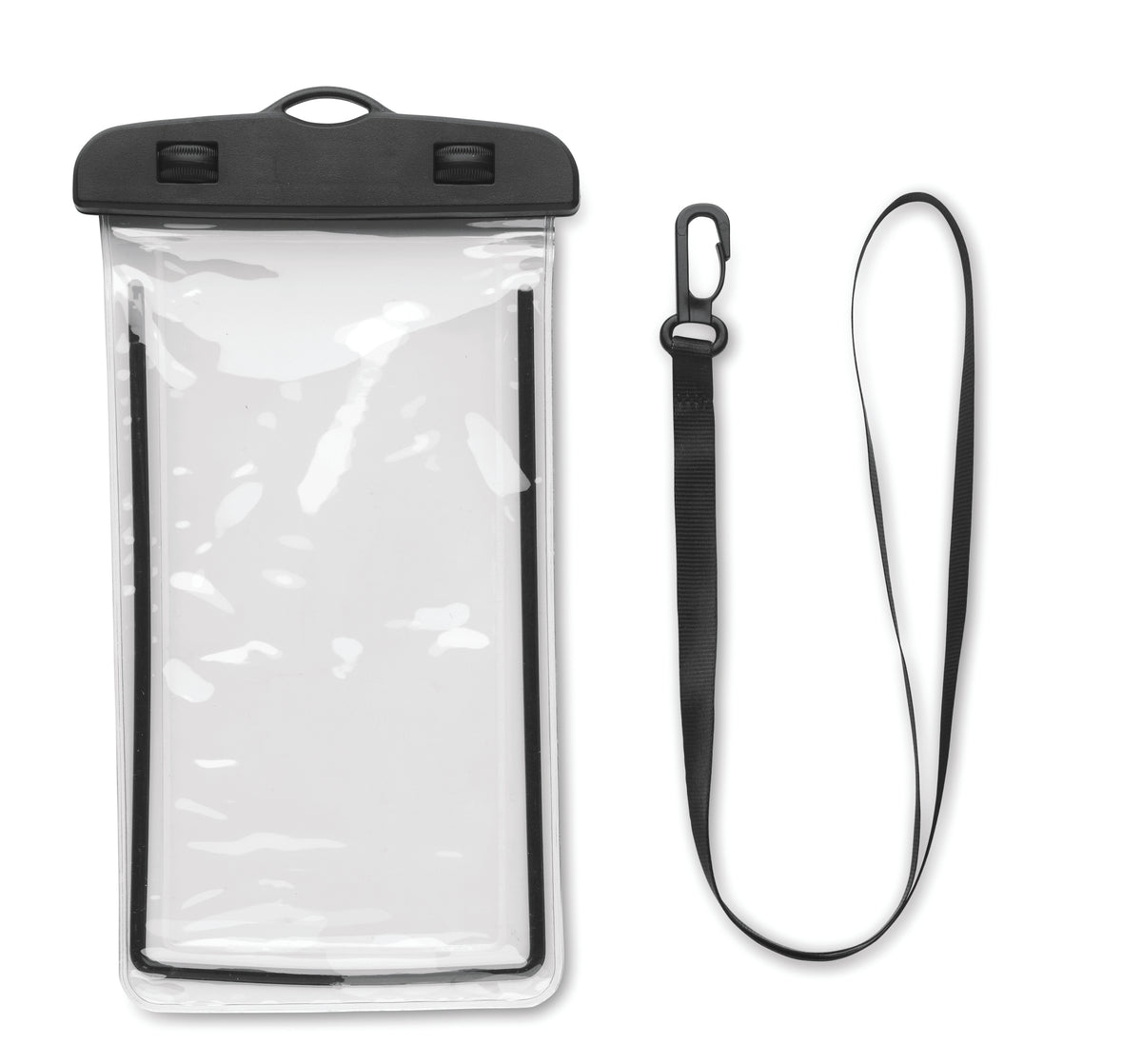 Waterdichte smartphone hoes Smag Large in zwart