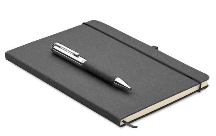 Set notitieboeken gerecycled le bedrukken – Eleganote