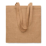 Jute boodschappentas Zolang in beige