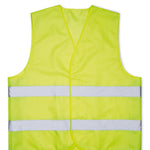 Veiligheidshesje polyester Visicoat in geel