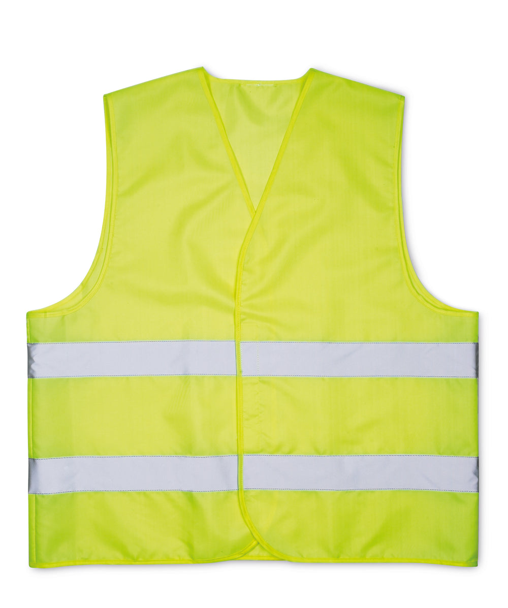 Veiligheidshesje polyester Visicoat in geel