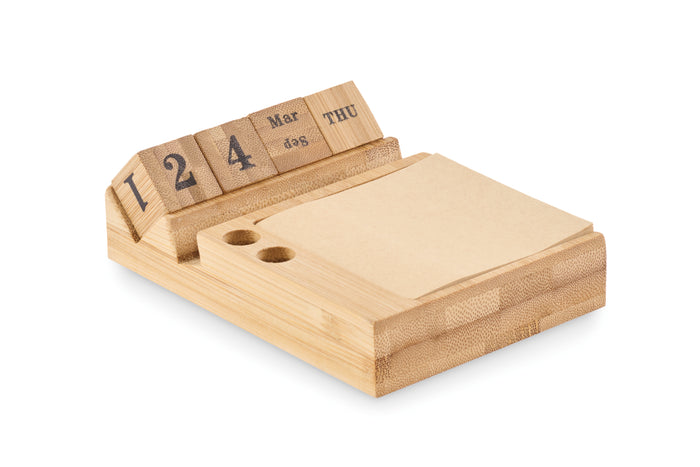 Bamboe bureaukalender bedrukken – Bootop