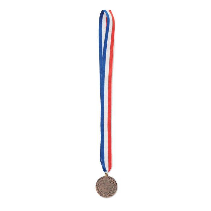 Medaille 5 cm diameter Winner met een bedrukking als voorbeeld