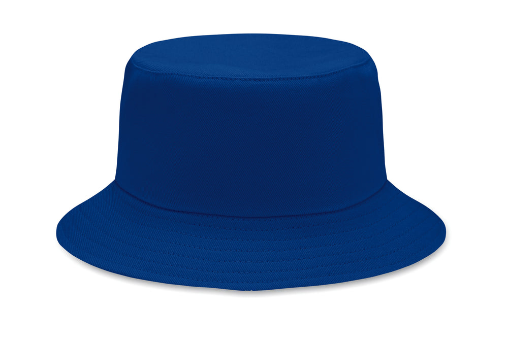 Zonne-vissershoed katoen 260 g Monti in royal blauw