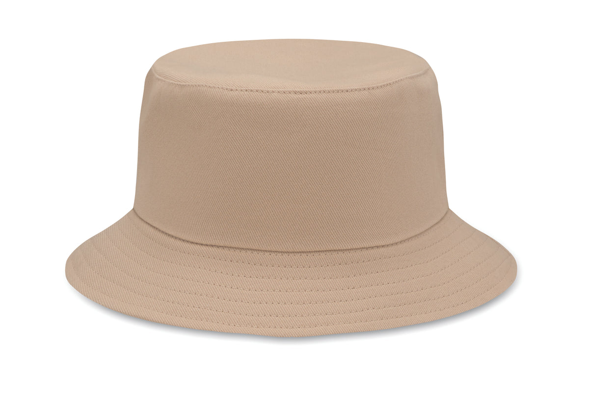 Zonne-vissershoed katoen 260 g Monti in khaki
