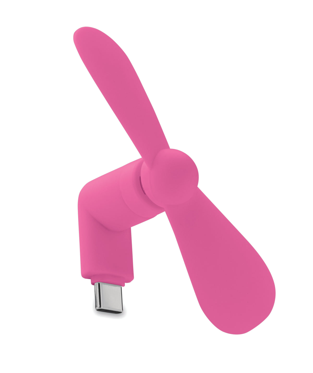 Draagbare USB-ventilator Phan in fuchsia