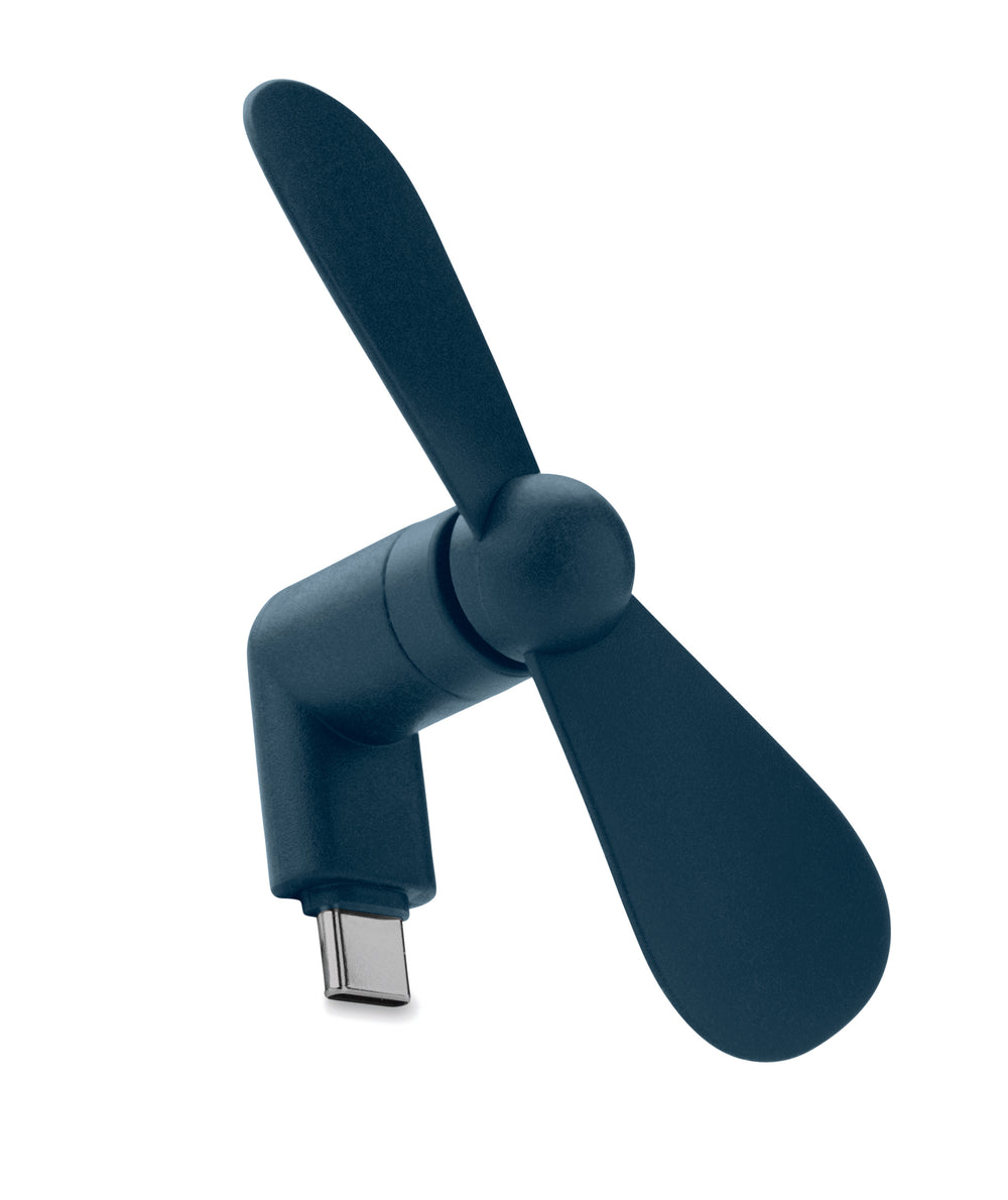 Draagbare USB-ventilator Phan in marineblauw