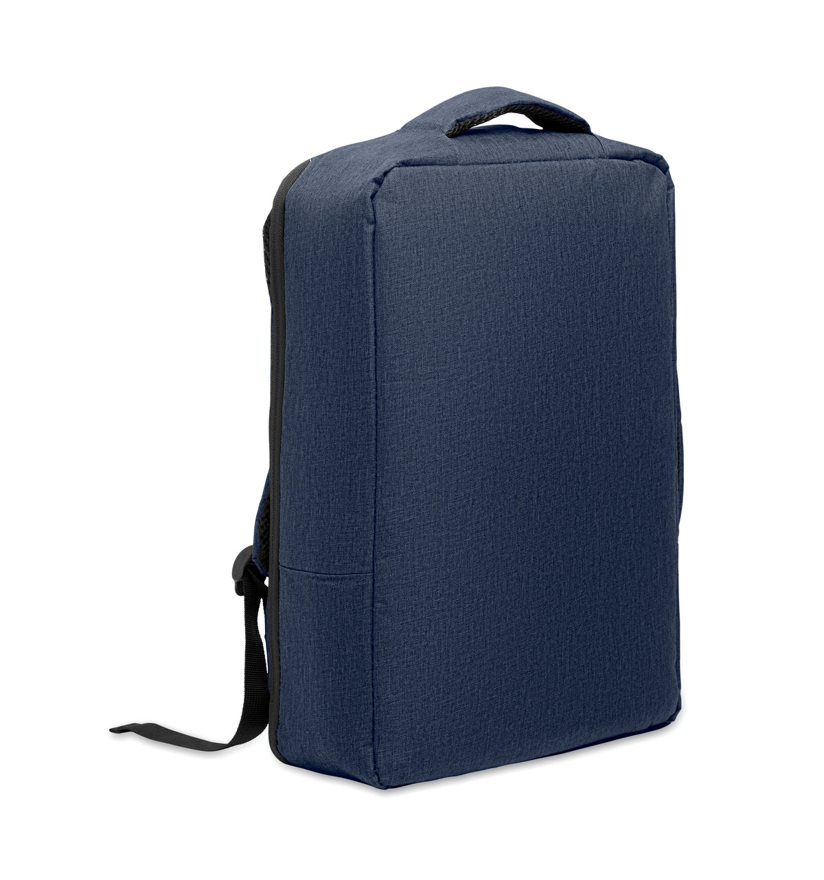 Smalle 15 inch laptop rugzak Laugar in marineblauw
