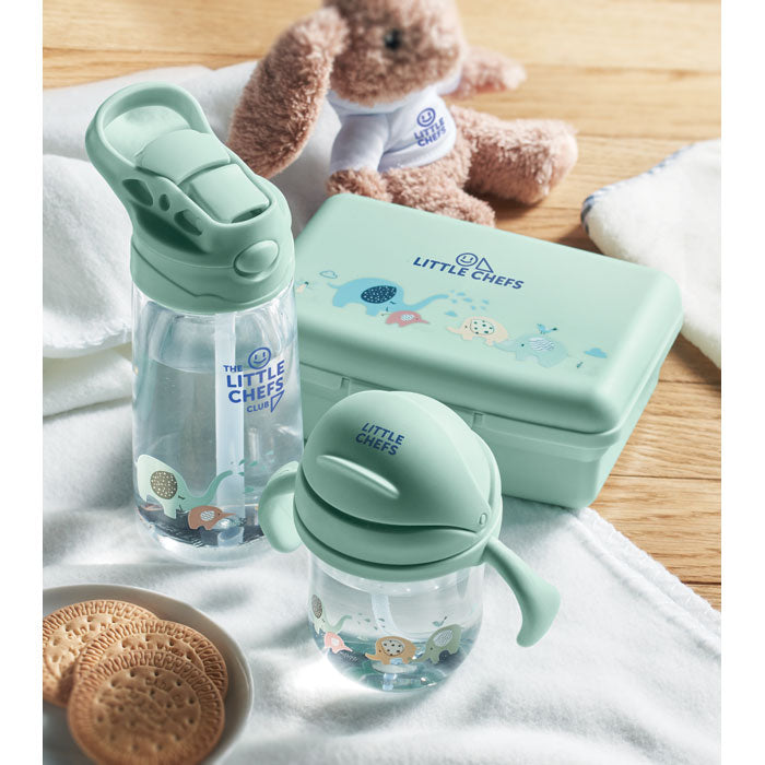 Tritan baby tuitbeker 250 ml Sed met een bedrukking als voorbeeld