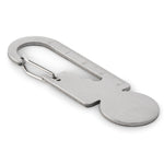 Multifunctionele sleutelhanger Multikey in zilver