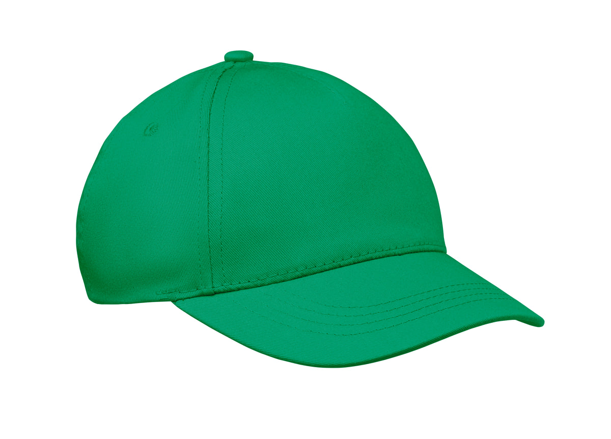 5 panelen kinder baseballpet Buzz Kids in groen