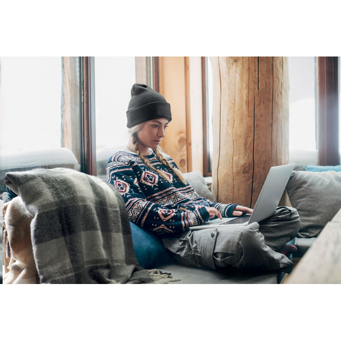 Unisex muts RPET polyester Capnit, sfeerfoto