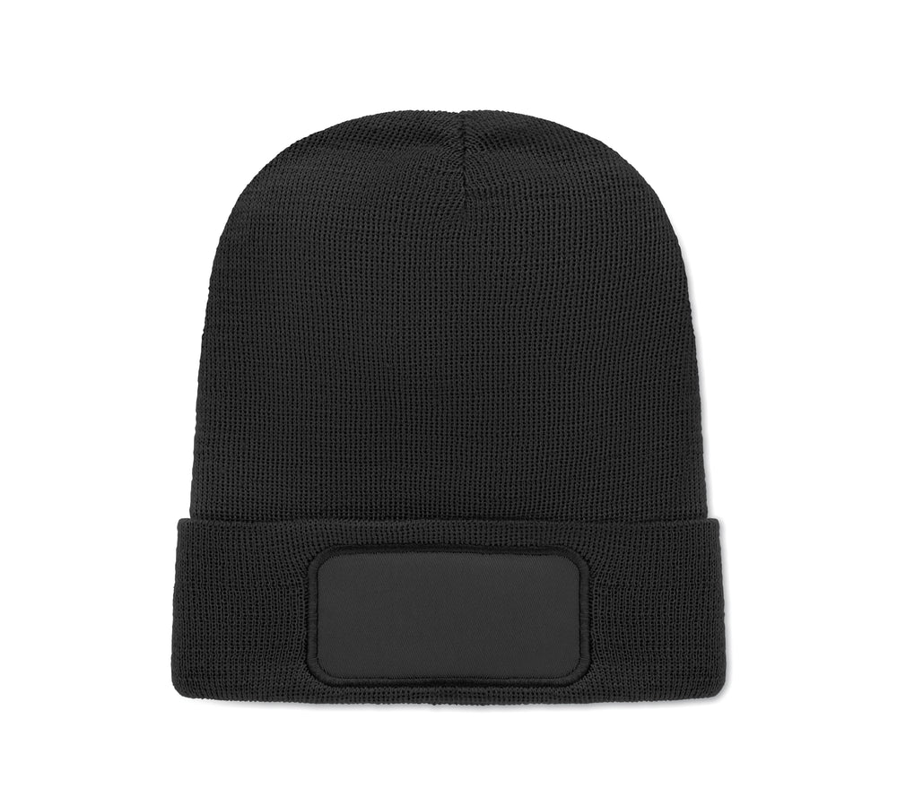 Unisex muts RPET polyester Capnit in zwart