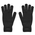 Gebreide handschoenen van RPET Handnit in zwart