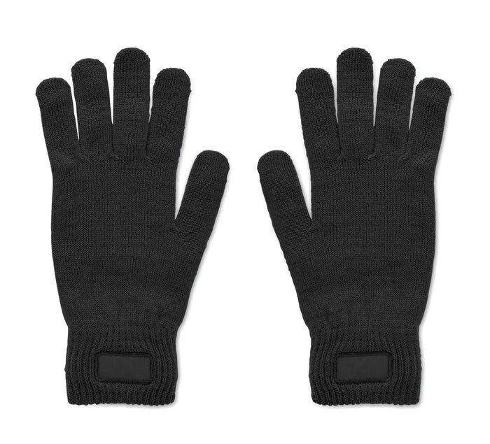 Gebreide handschoenen van RPET bedrukken – Handnit