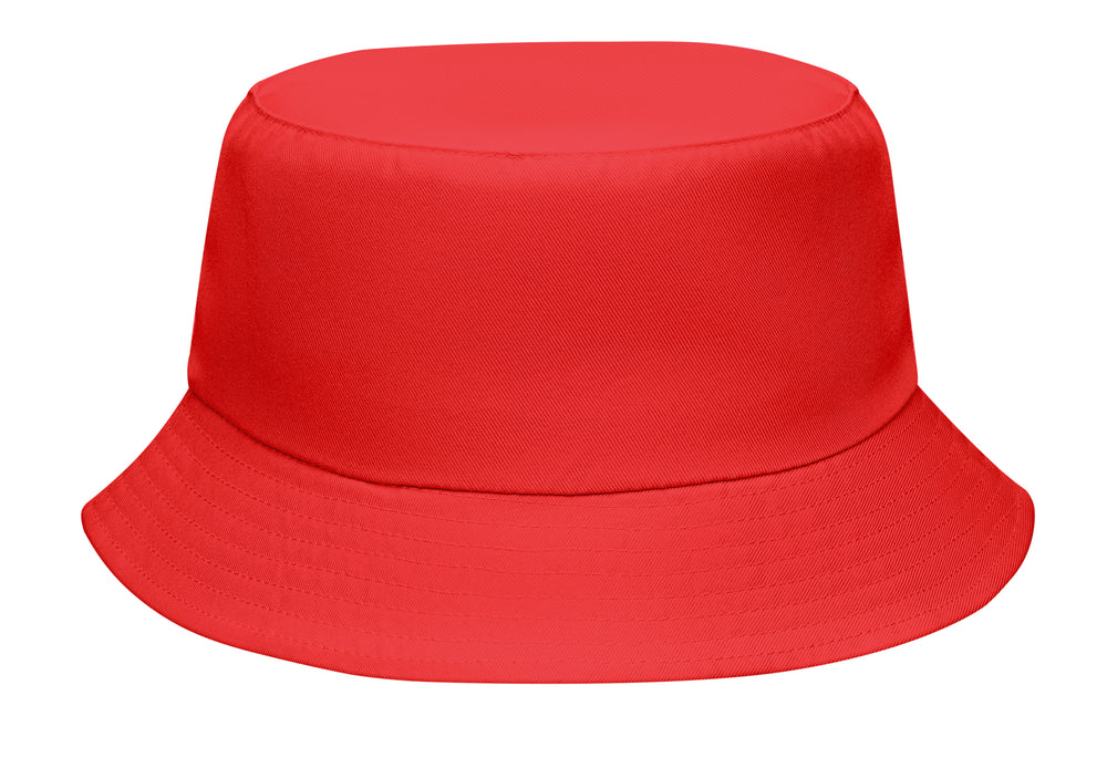 Zonne-vissershoed polyester 150mo2437-85 Emmer in rood