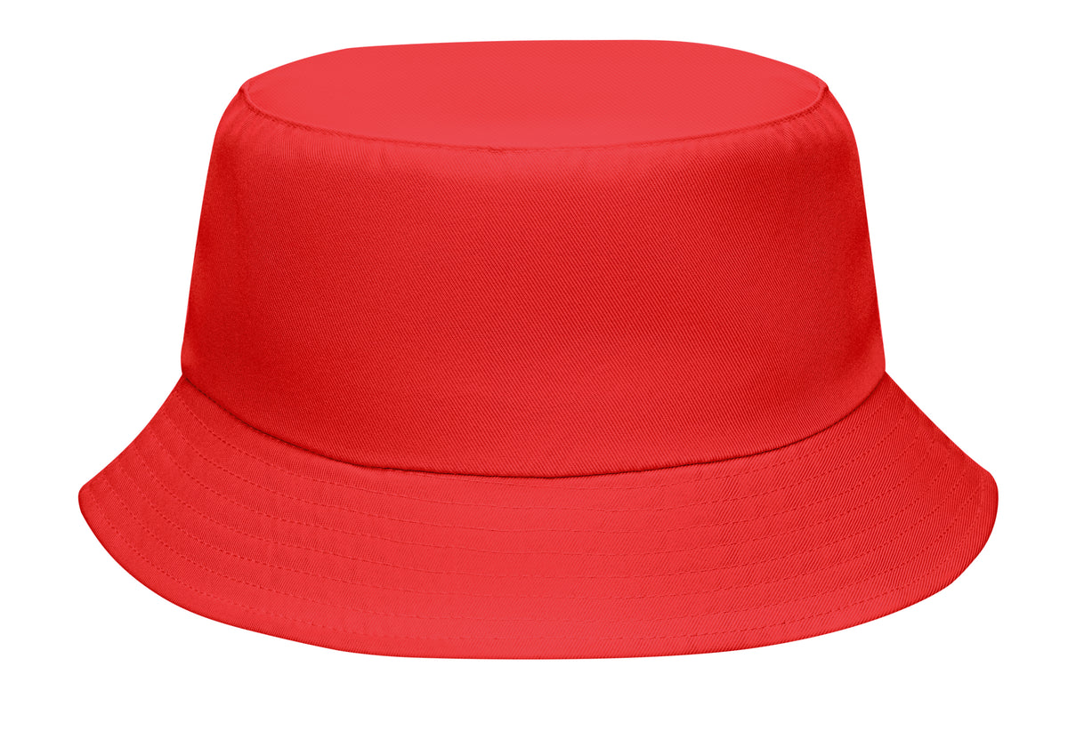 Zonne-vissershoed polyester 150mo2437-85 Emmer in rood