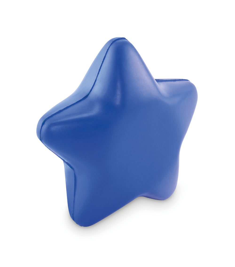 PU anti-stress ster Starly in blauw